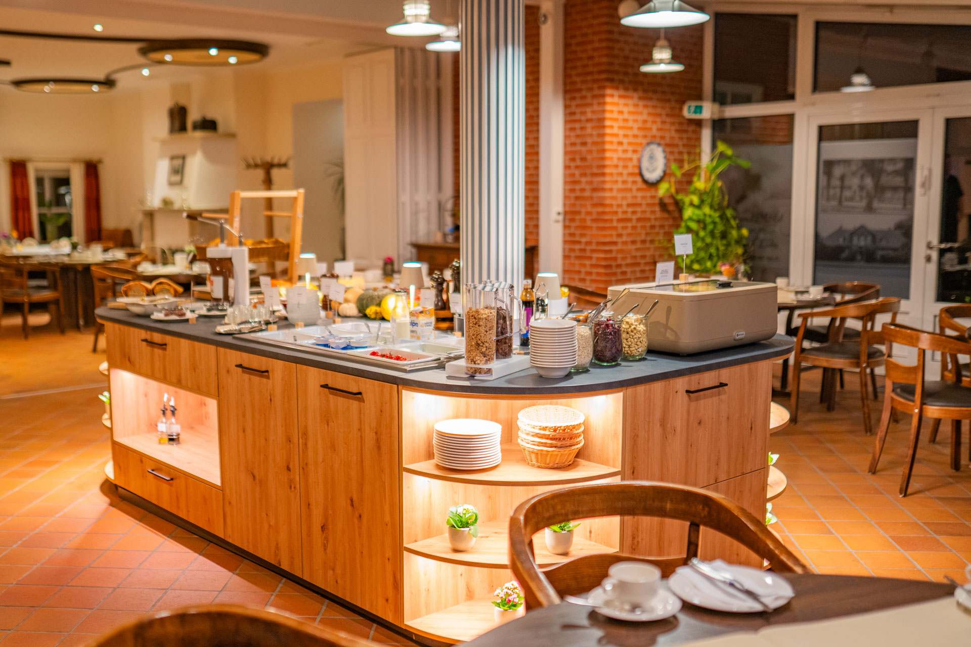 Frühstücksbuffet im Hotel Altes Landhaus